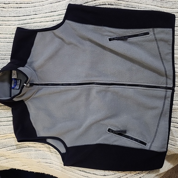 Above Sea Level Men's Fleece Vest - Gray & Black, Size XL - Picture 1 of 4